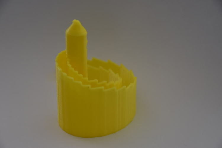 Logarithmic Spiral Castle 3D Print 41722