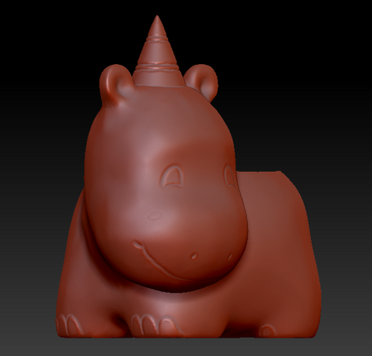 Hippopotamus Planter Pot 3D Print 417240