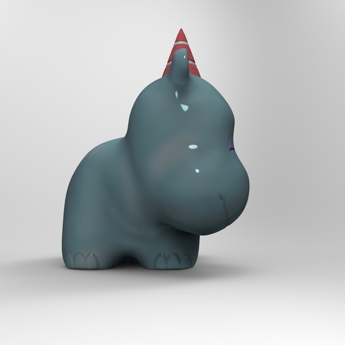 Hippopotamus Planter Pot 3D Print 417244