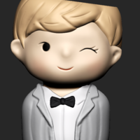 PACK 2 CUTE GIRLS AND BOYS PLANTERS - Thumbnail 2