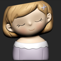 PACK 2 CUTE GIRLS AND BOYS PLANTERS - Thumbnail 6