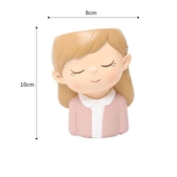 PACK 2 CUTE GIRLS AND BOYS PLANTERS - Thumbnail 7