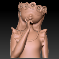 Decoration Planter Pot Cute Girl 14 - Thumbnail 1