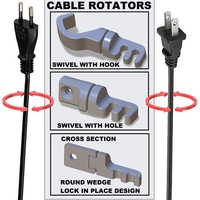 CABLE ROTATOR / ANGLER by swiveling hook - Thumbnail 1
