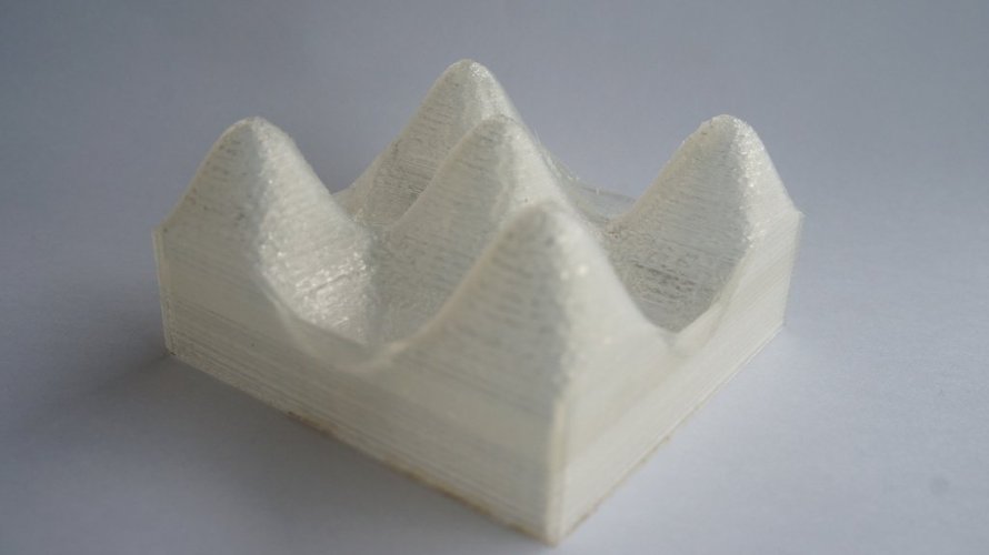 Sand castle build with math function 3D Print 41733