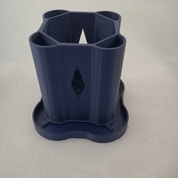 UNIQUE TOOTH BRUSH AND TOOTH PASTE HOLDER WITH DRIP TRAY - Thumbnail 3