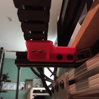 Small X-Carve reverse drag link bracket 3D Printing 41737