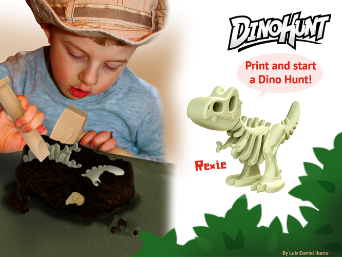 Dino-Hunt 3D Print 4174