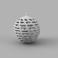 Small Christmas ball 3D Printing 417406