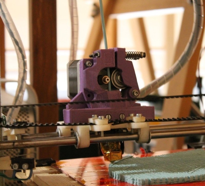 C Extruder for MK8 gear and J-head