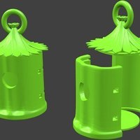 Modular Bamboo BirdHouse - Thumbnail 2