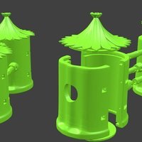 Modular Bamboo BirdHouse - Thumbnail 6