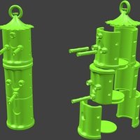 Modular Bamboo BirdHouse - Thumbnail 8
