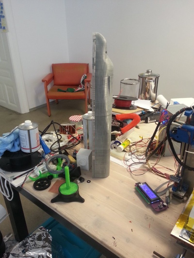 R/C Bismarck and a waterpump yet