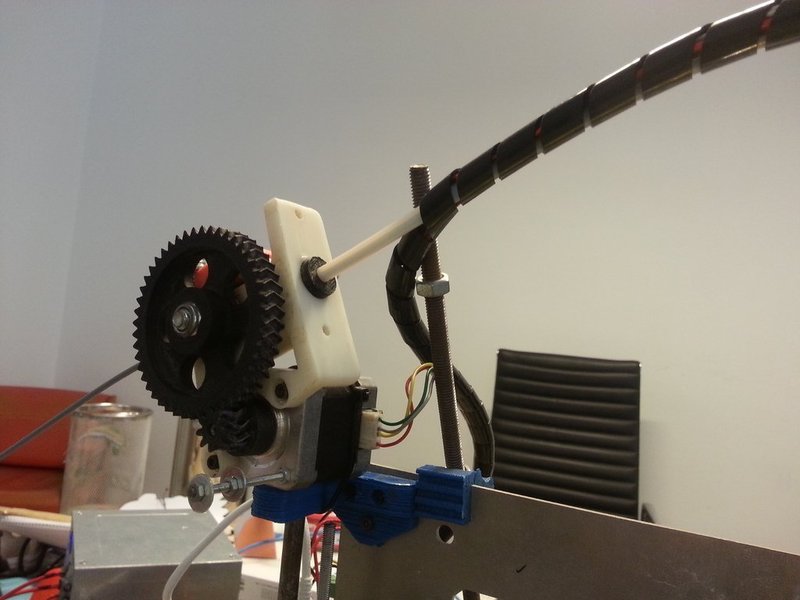 GrooveMount to Bowden adapter with nut