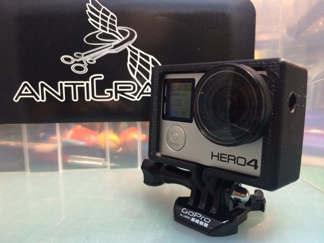 AG GoPro Hero4 Frame 3D Print 42079