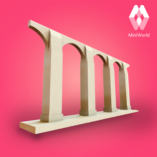 Los Arcos 3D Print 42134