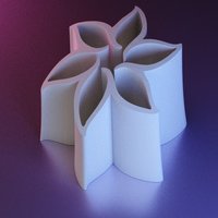 Pointed Flower Pen Holder - Thumbnail 4