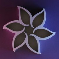 Pointed Flower Pen Holder - Thumbnail 7