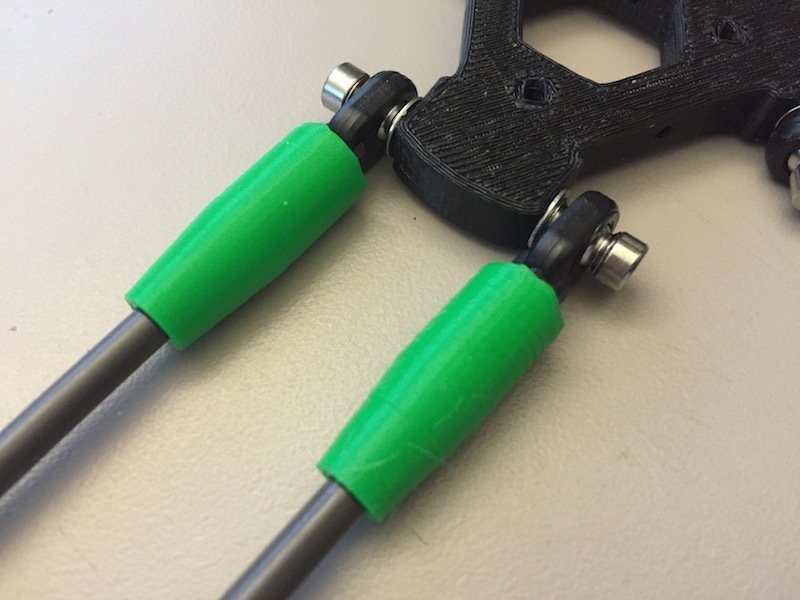 Strøm Litteratur afvisning 3D Printed Carbon Fiber Rod adapter by Wallace Karraker | Pinshape