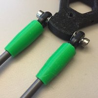Small Carbon Fiber Rod adapter 3D Printing 42223