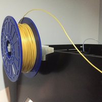 Small Z18 Side spool holder - 50mm 3D Printing 42224