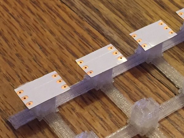 LED Cube alignment rig