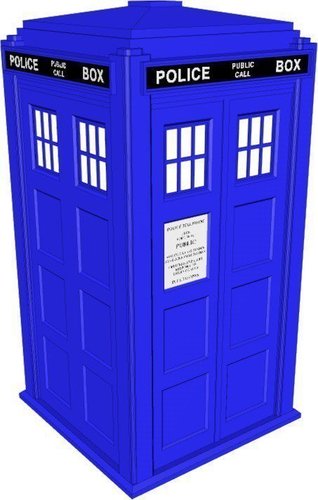 TARDIS with Lights and Sound 3D Print 42246