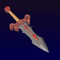 Small Warcraft Themed sword 3D Printing 42385