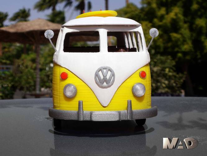 hippies van 3D Print 42396