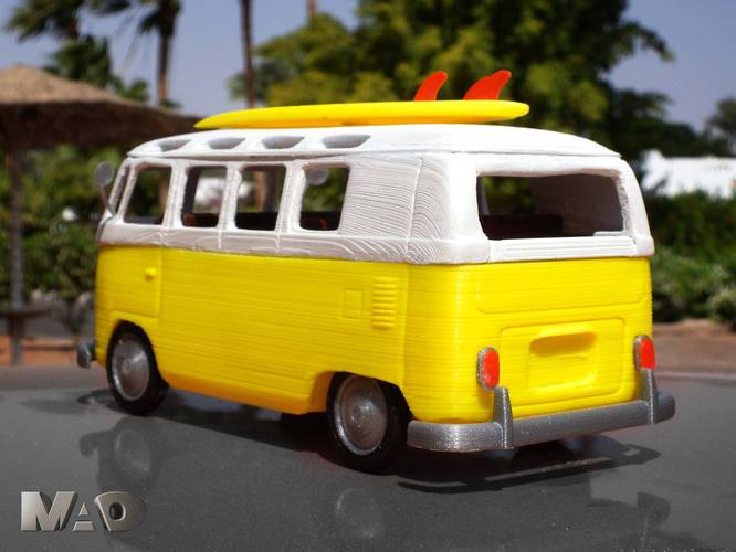 hippies van 3D Print 42397