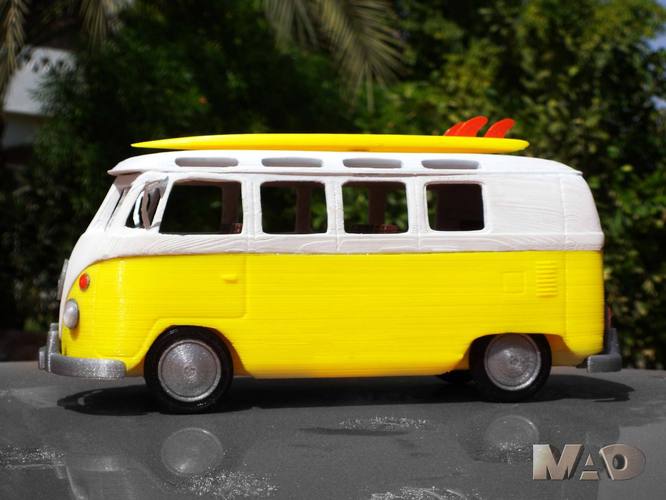 hippies van 3D Print 42398