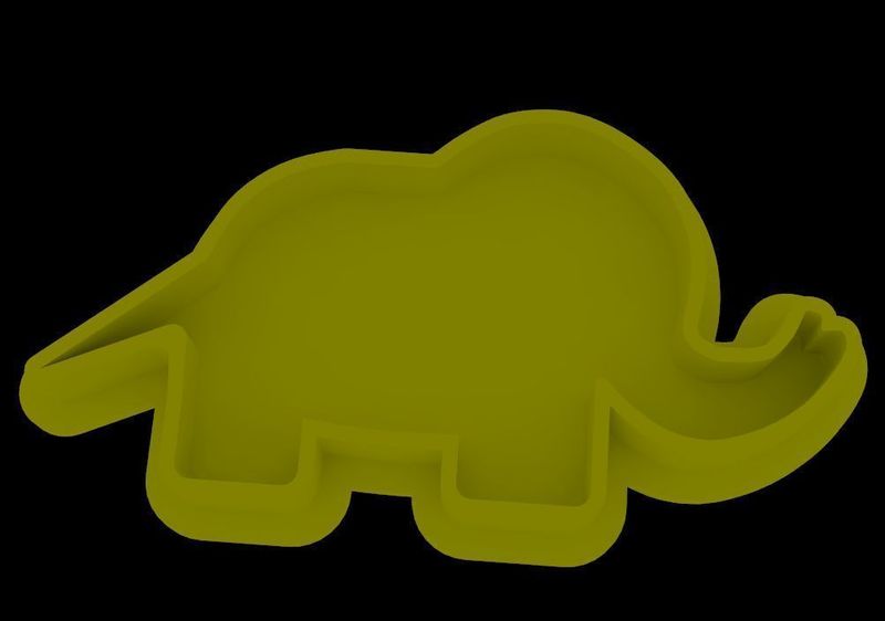Elephant cookie cutter