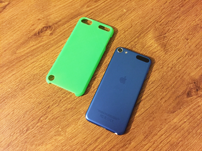 iPod Touch 5 & 6 slim case (blank) 3D Print 42452