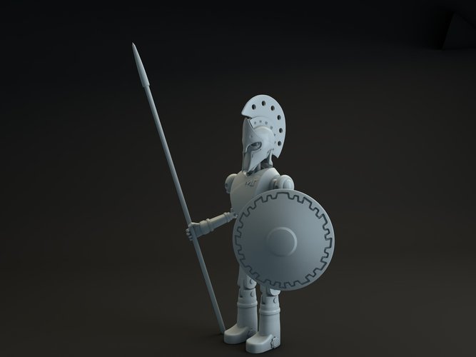 Spartan Robot 3D Print 42501