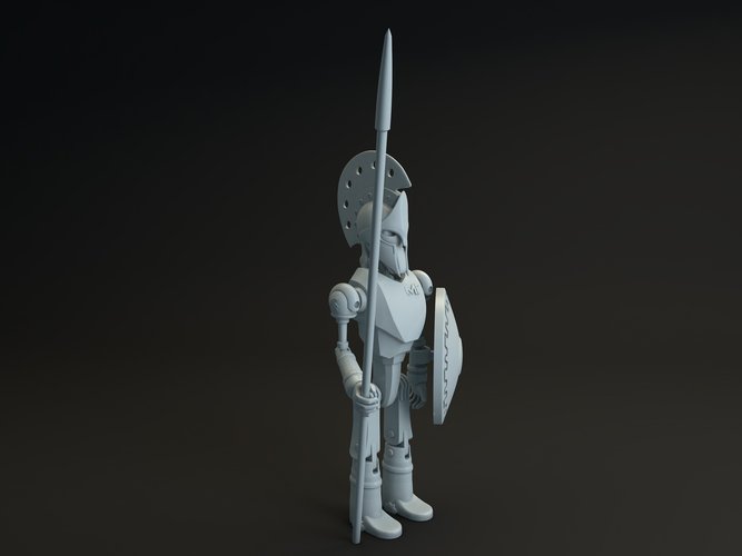 Spartan Robot 3D Print 42502