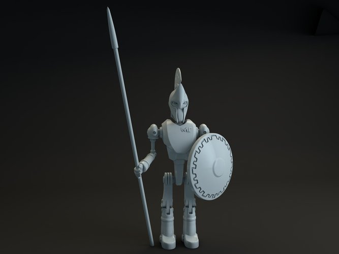 Spartan Robot 3D Print 42503