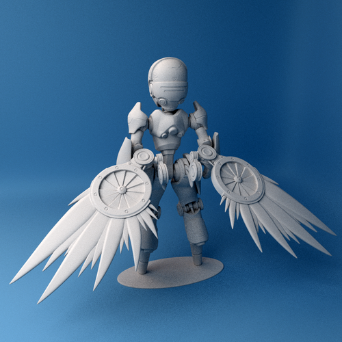 Valkyrie Reckon model 3D Print 42522