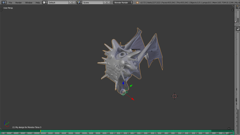 WarriorTron 2.0 Part: Torso