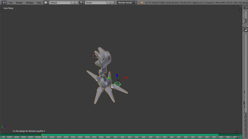 WarriorTron 2.0 Part: Leg Part 1