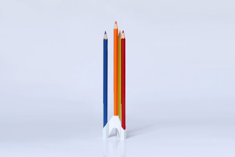 Rocket Pencil Stand  