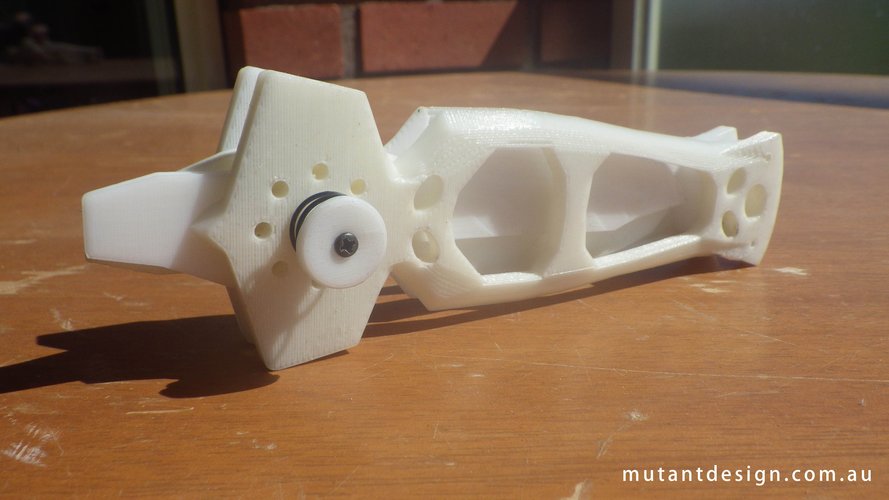 Twin Blade 360 Utility Knife 3D Print 42607