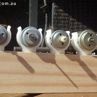DC Motor Mounting Clips - Thumbnail 1