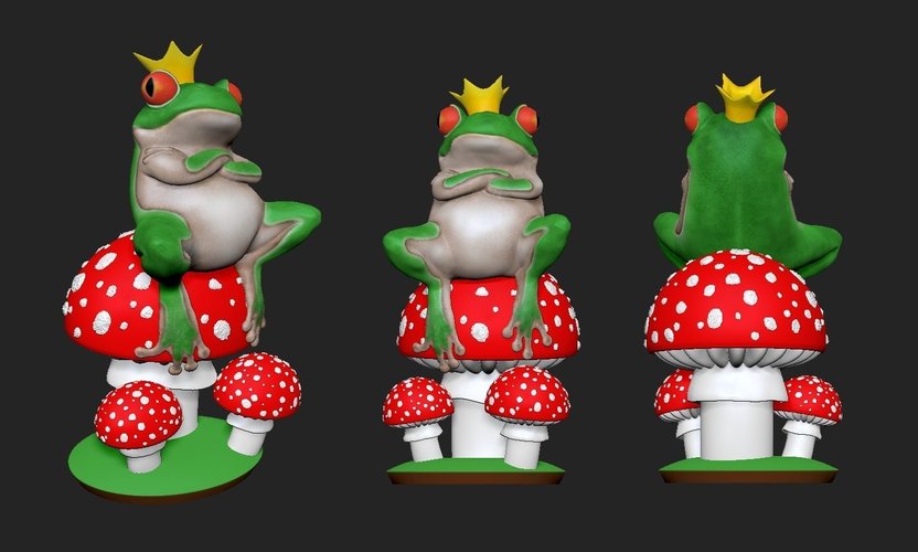 Mr Frog 3D Print 42710