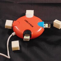 Small USB LED Diffuser 3D Printing 42733