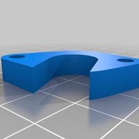 Kossel 800 dual extruder E3D v6 effector - Thumbnail 2