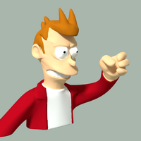 3D-meme Fry "shut up and take my money" - Thumbnail 2