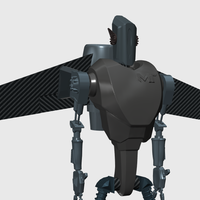 Small MakerTron Flight Bot 3D Printing 42838