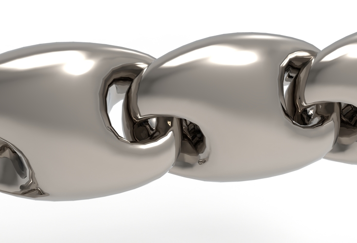 oval chain 3D Print 428382