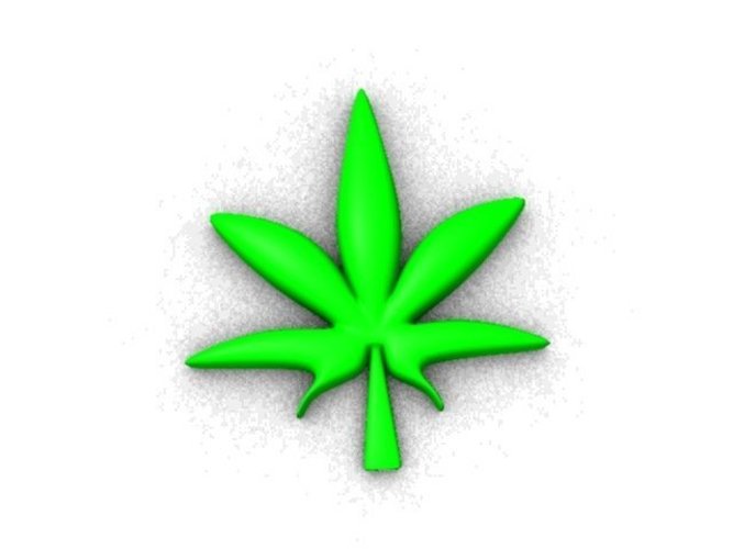 marijuana 3D Print 42839
